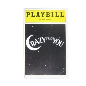Crazy for You Playbill June 1995 Shubert Theatre James Brennan Karen Ziemba